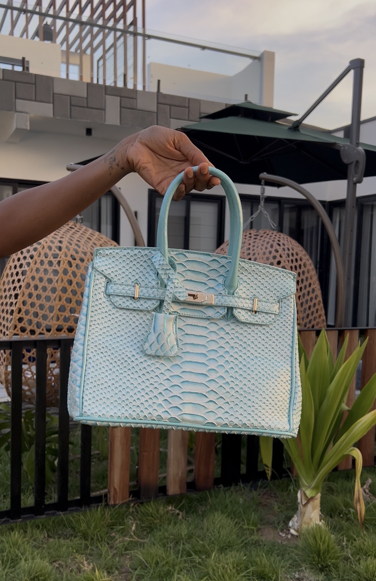 Crocodile Hermes Bag
