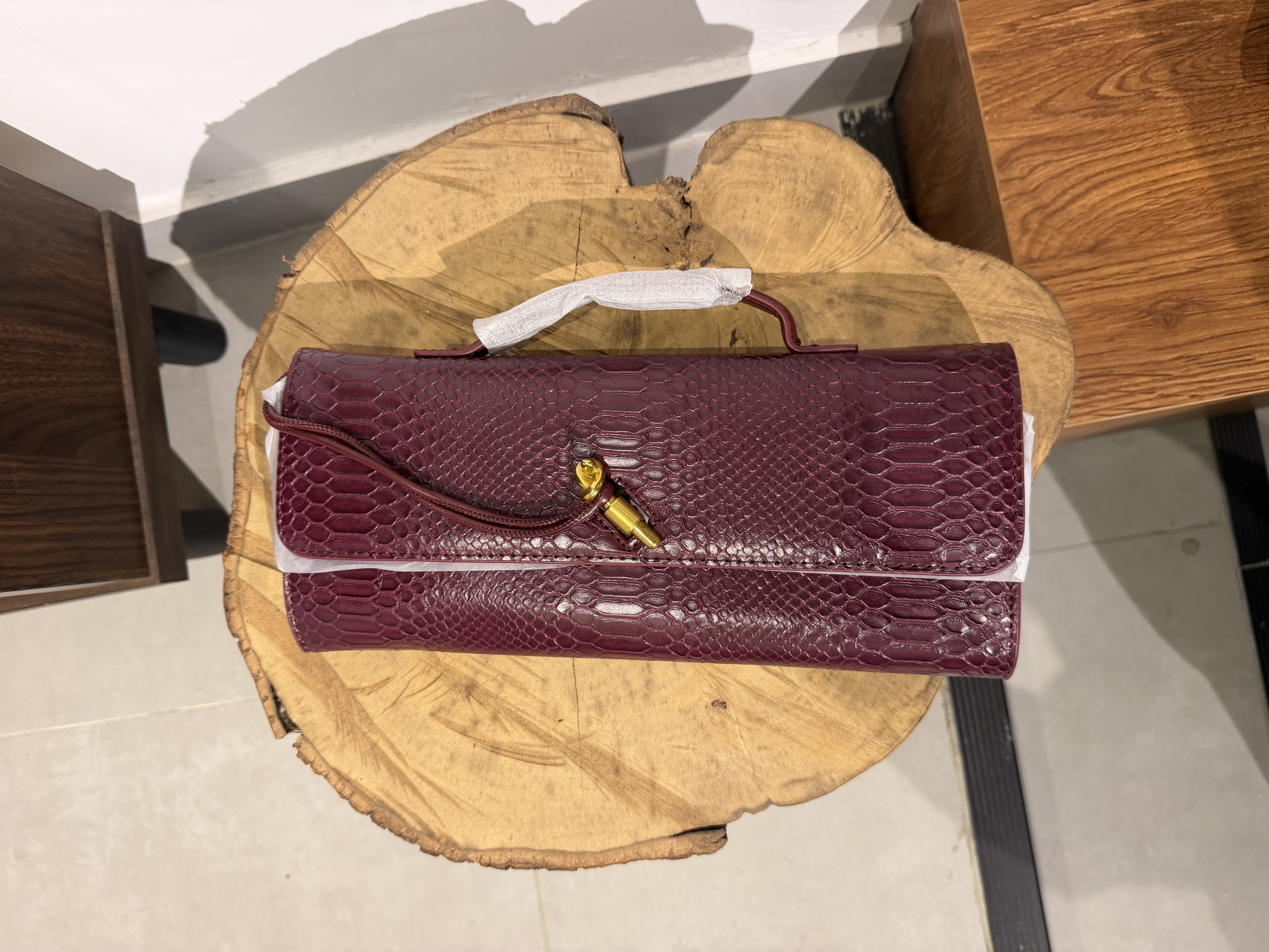 Luxe Baguette Clutch