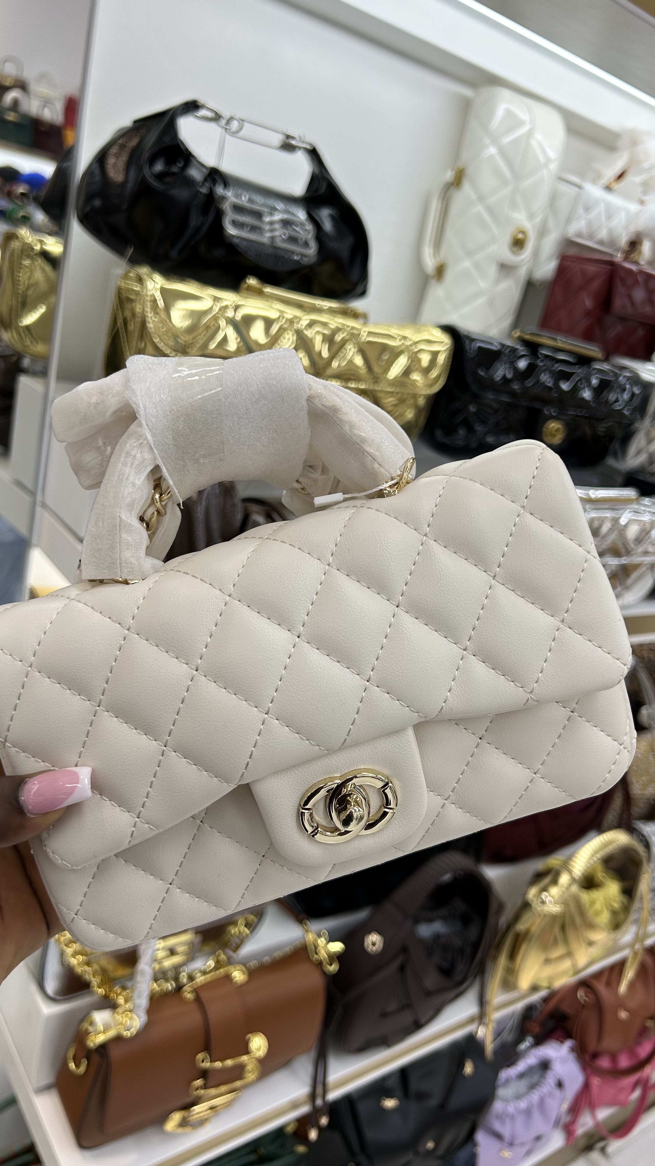 Luxe Quilted Mini Bag
